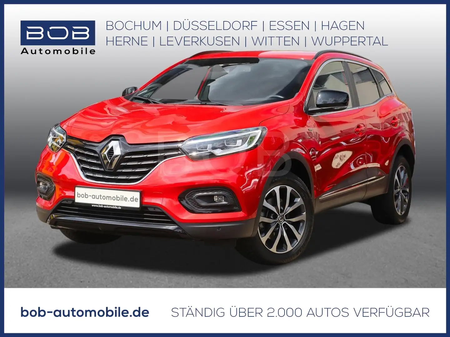 Renault Kadjar Black Edition TCe 140 EDC  NAVI SHZ PDC Rouge - 1