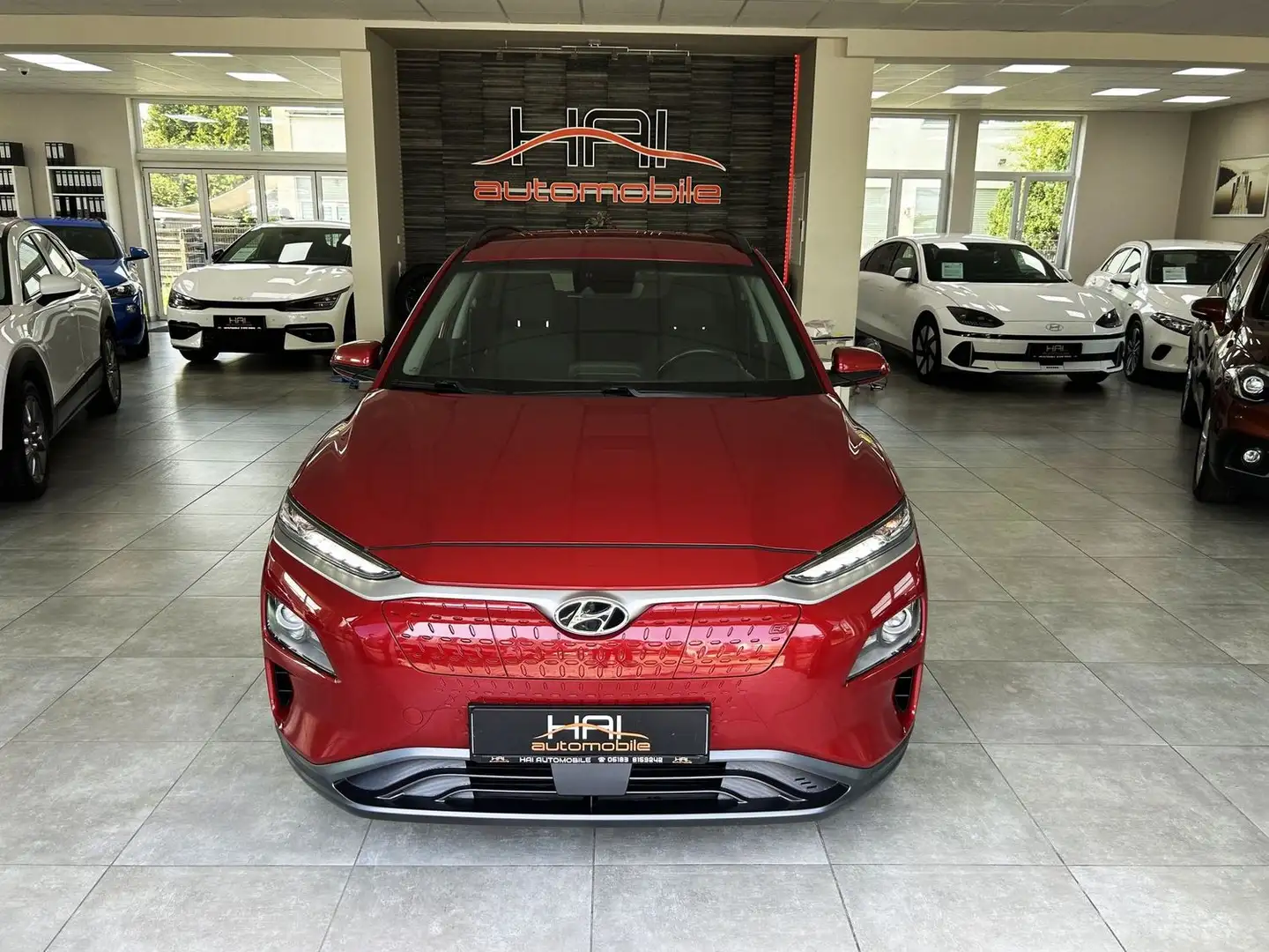 Hyundai KONA Trend Elektro 2WD/1.Hand/Navi/Kamera Rot - 2
