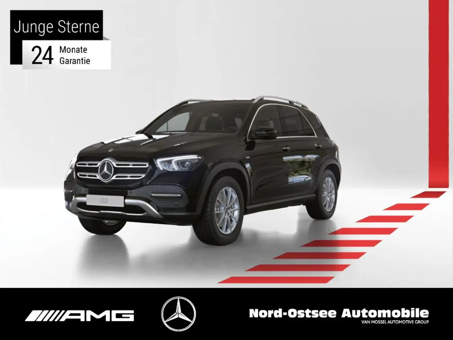 Mercedes-Benz GLE 350 de 4M NAVI LED 360° LKRDHZG SHZ AHK Schwarz - 1
