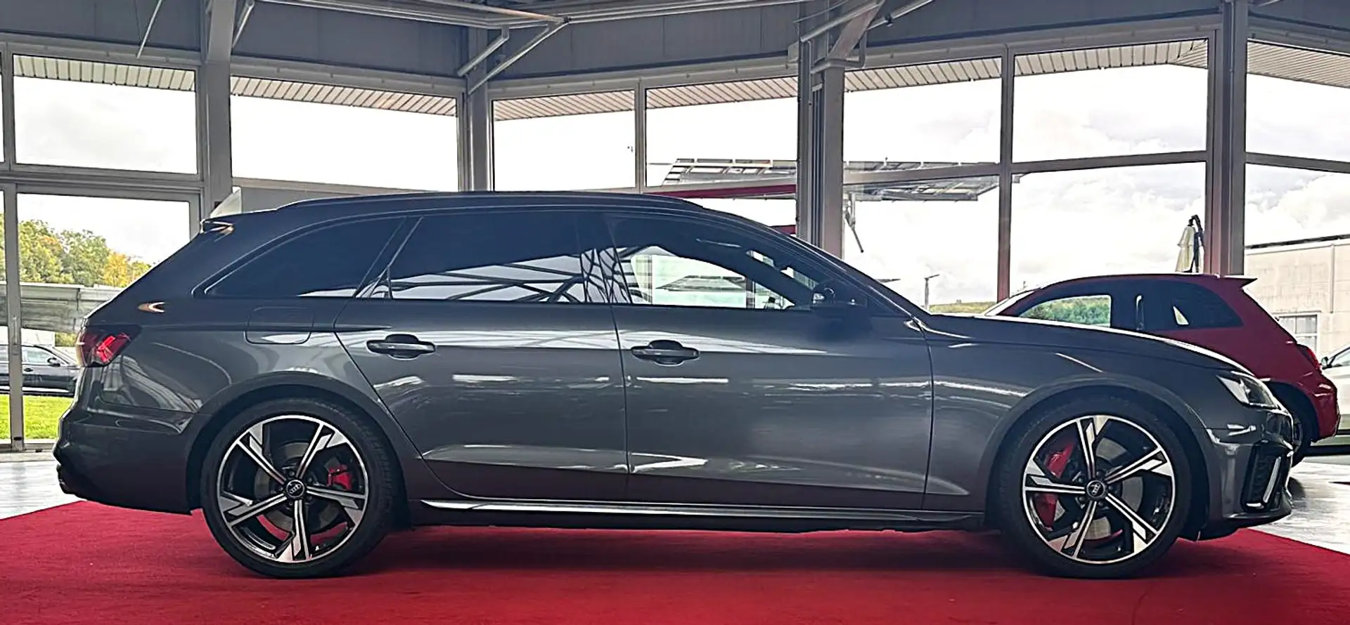 Audi S4 3.0 TDI Quattro  HUD PANO MATRIX B&O DAB Gris - 2