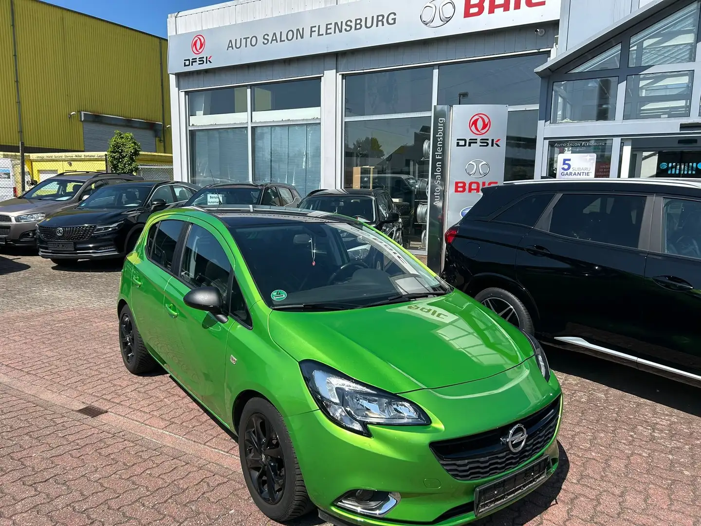 Opel Corsa Color Edition*Automatik*Kamera*Klima*TÜV 06.26 Verde - 1