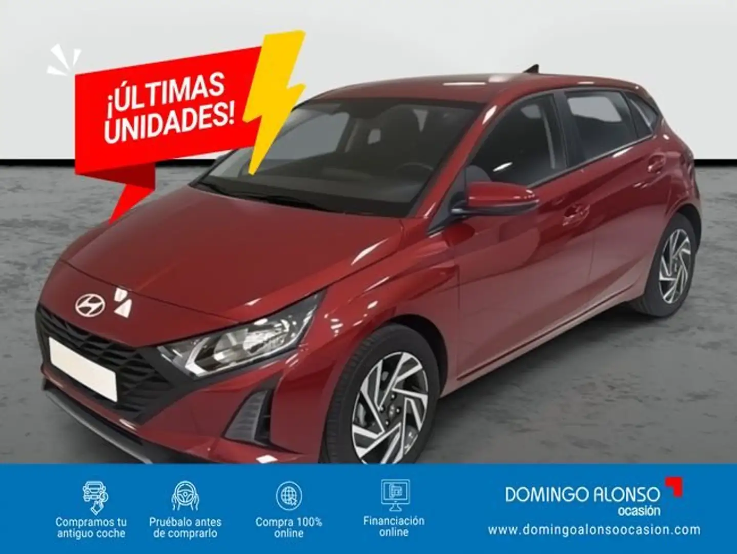 Hyundai i20 FL 1.2 MPi 58,1 kW (79 CV) MT5 2WD Smart MY25 Rojo - 1