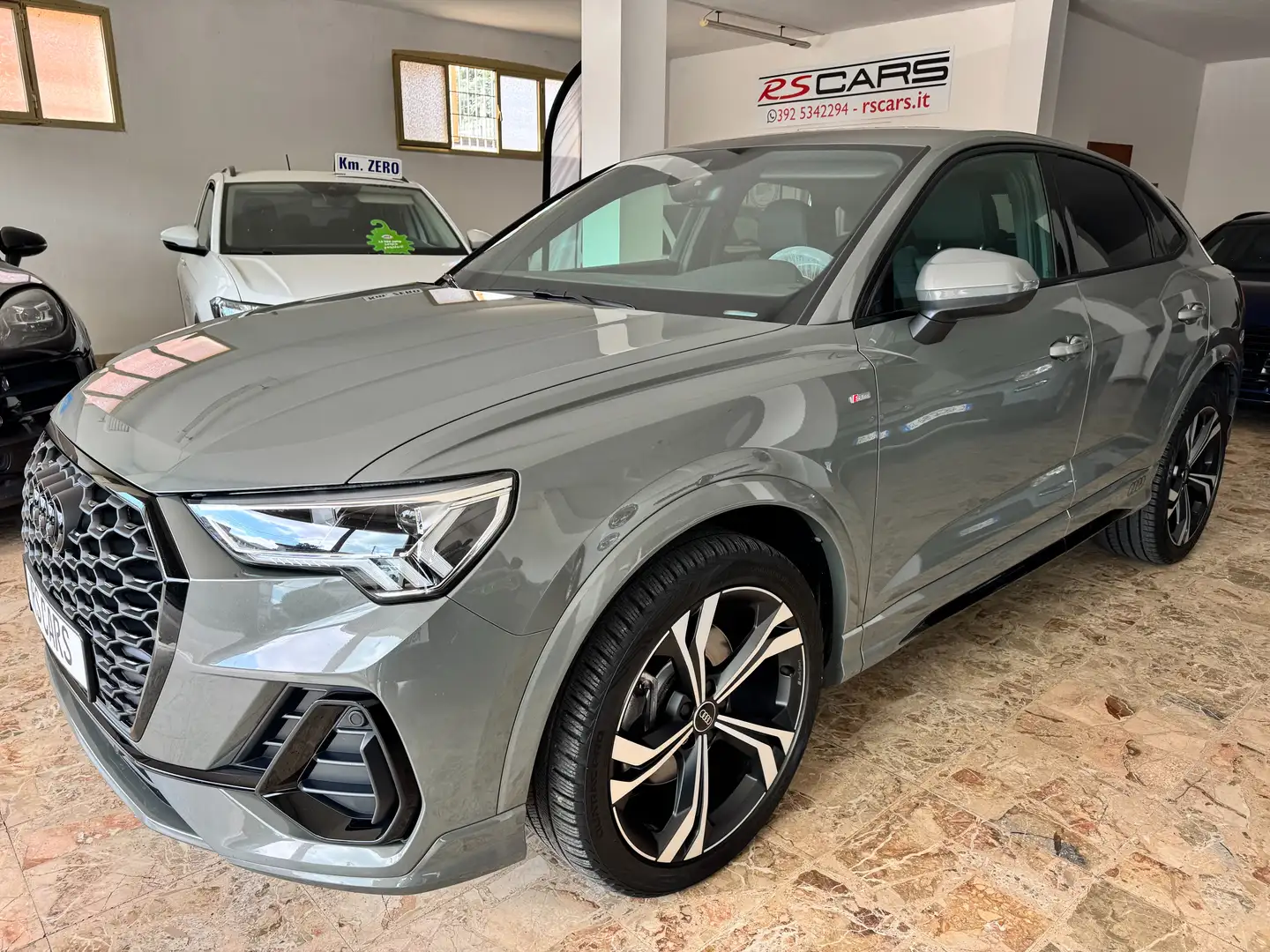 Audi Q3 40 tdi quattro Str S line Black Led Telecamera 20 Gris - 1