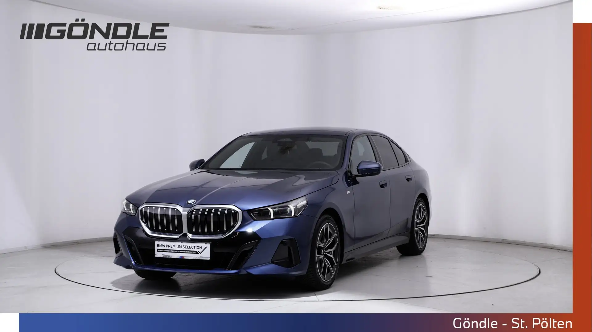 BMW 520 520d xDrive Blau - 1