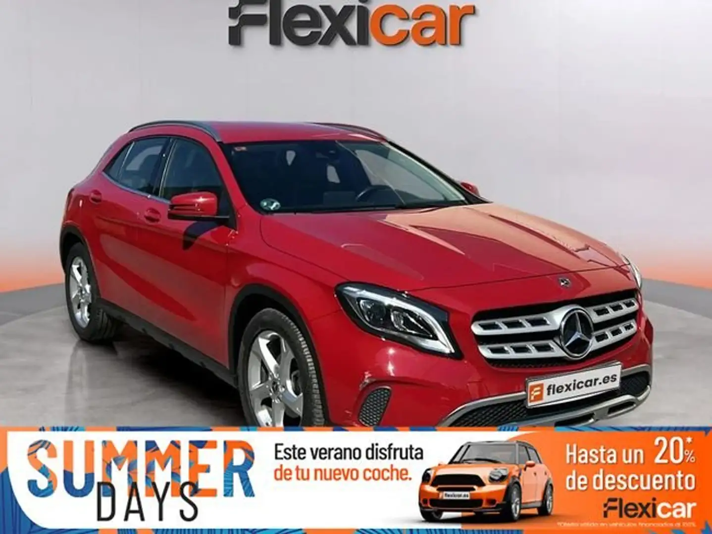 Mercedes-Benz GLA 180 Rojo - 1