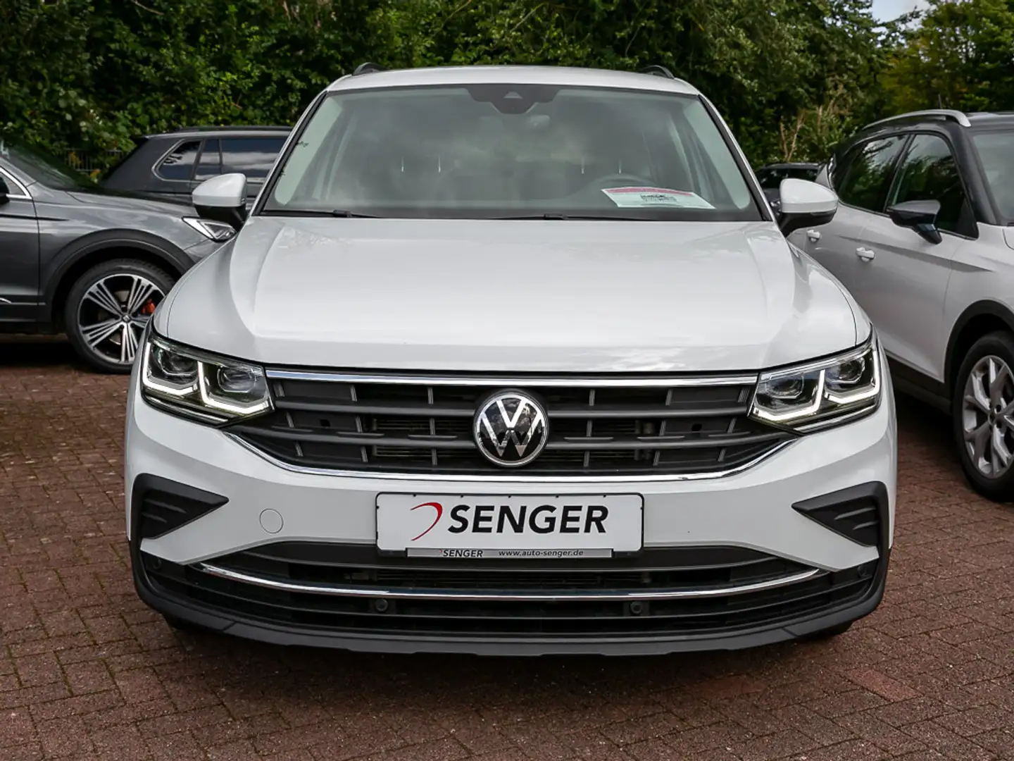 Volkswagen Tiguan 2.0 TDI Life DSG Navi Matrix APP-Connect Blanc - 2