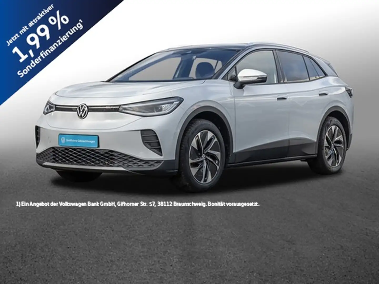 Volkswagen ID.4 Pure Wörmep. ACC SideAssist Navi 19Zoll IQ-Light Weiß - 1