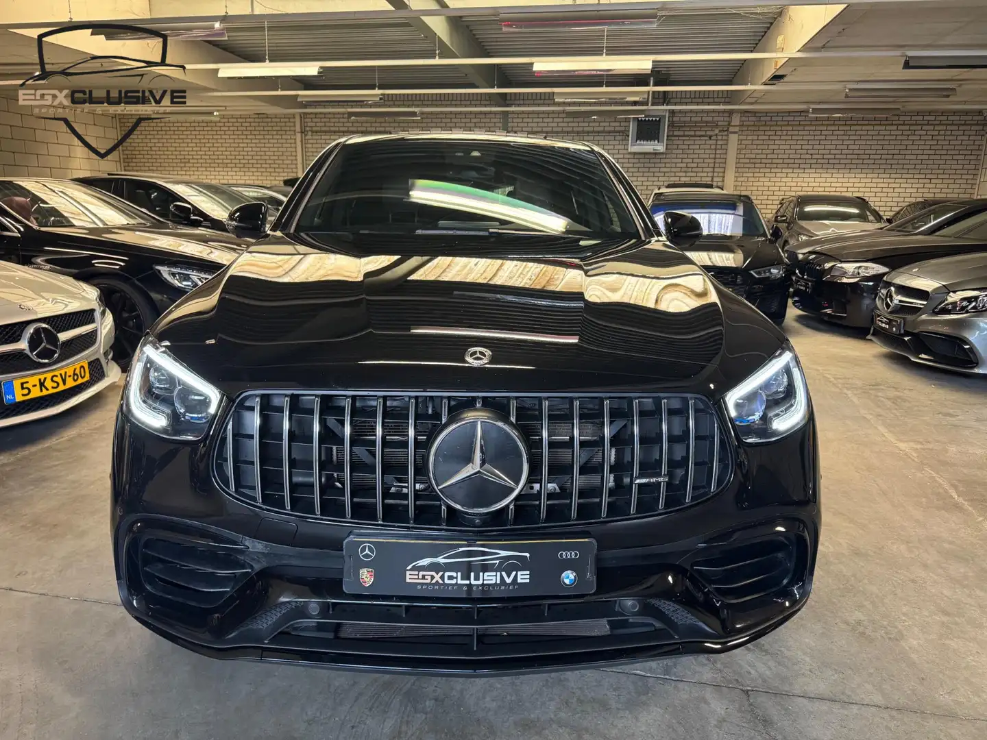 Mercedes-Benz GLC 63 AMG Coupé 4MATIC+ Premium Plus PANO | ACC | LANE | BLI Zwart - 2