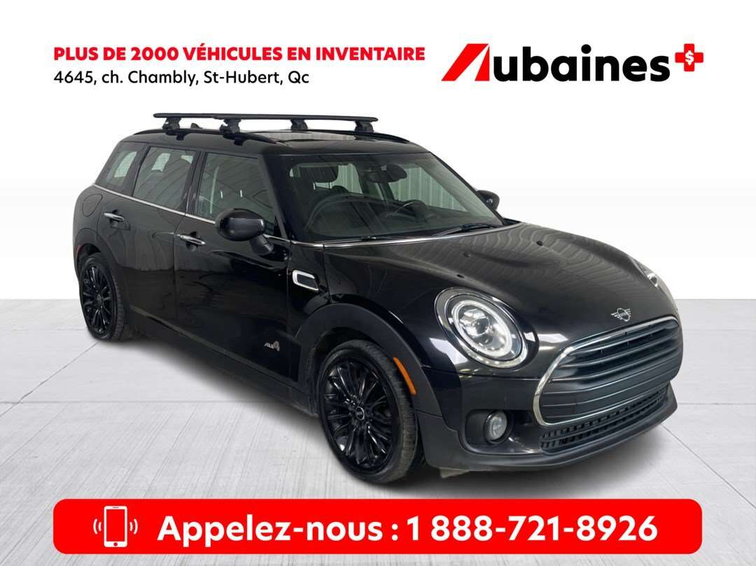 2020 MINI Clubman Cooper AWD Mags Cuir Toit Pano Sièges Chauffants