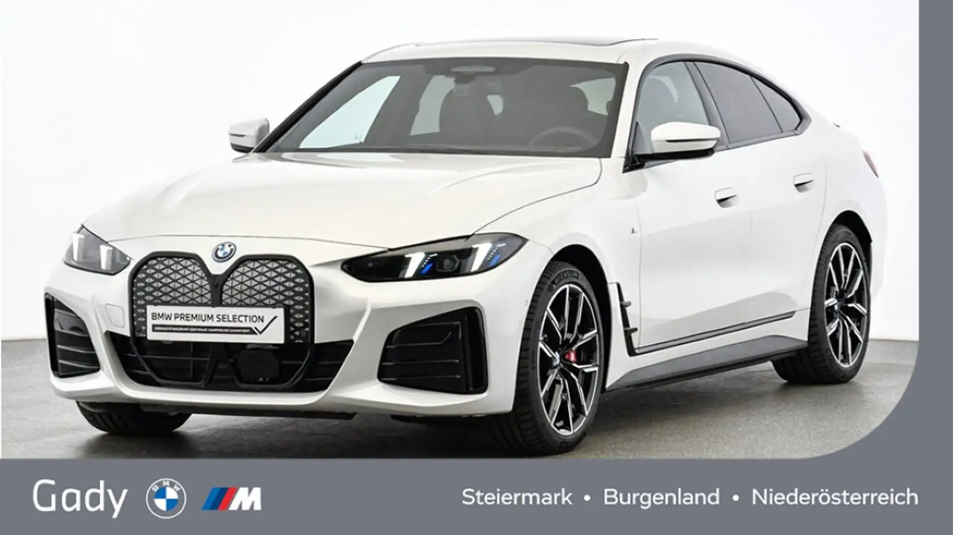 BMW i4 eDrive40 M-Sportpaket Pro Weiß - 1