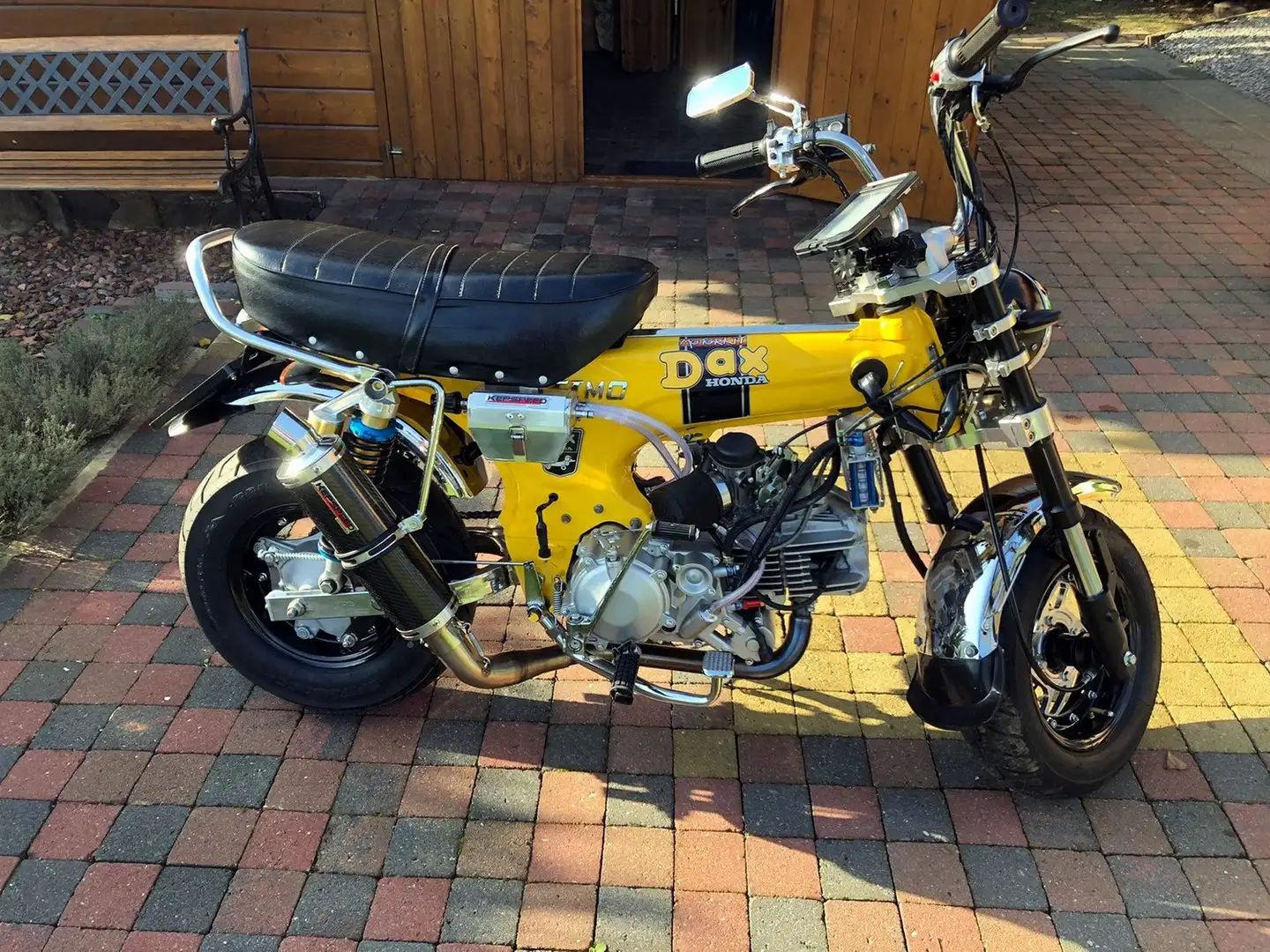 Skyteam Dax 125 Avec moteur 190cc Yellow - 1