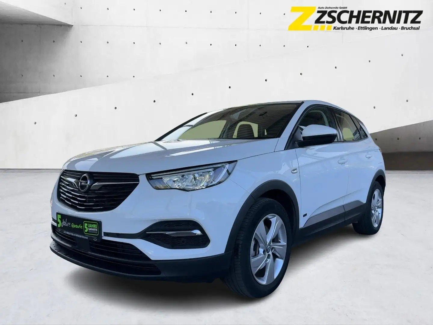 Opel Grandland 1.6 Turbo Edition LED Navi KlimaA Blanc - 1