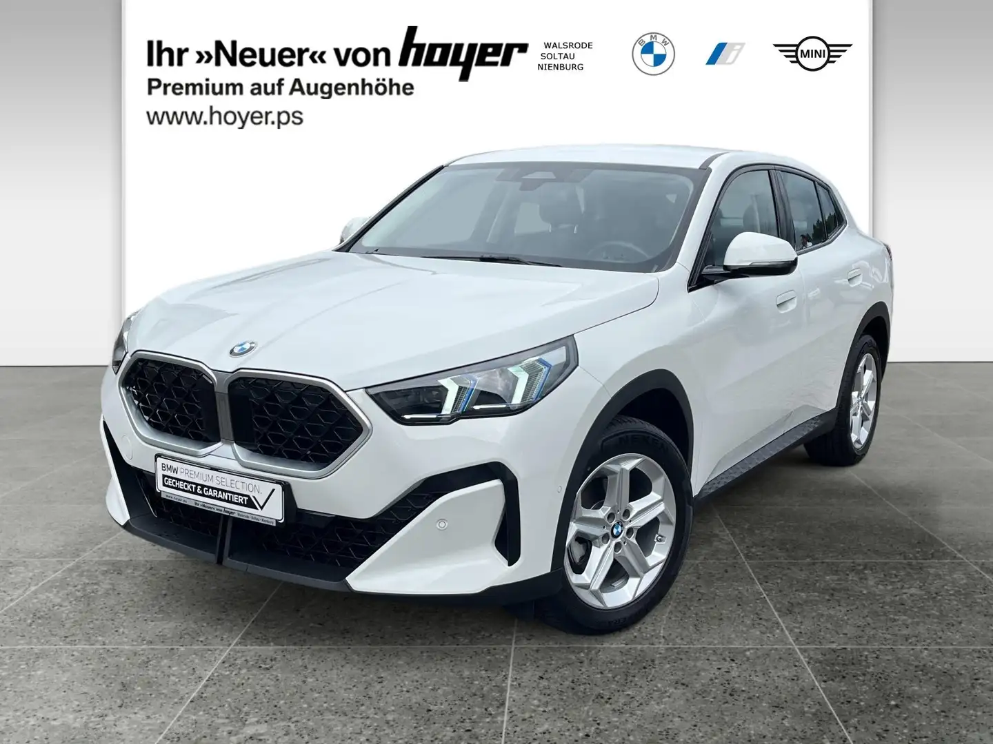 BMW X2 sDrive18d DAB LED RFK Komfortzg. Klimaaut. Weiß - 2