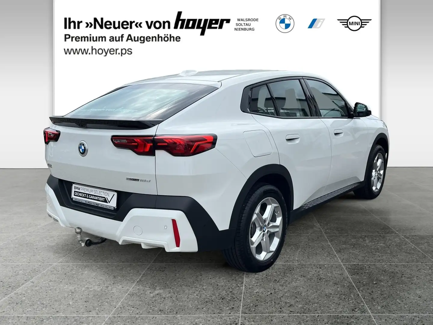 BMW X2 sDrive18d DAB LED RFK Komfortzg. Klimaaut. Weiß - 2
