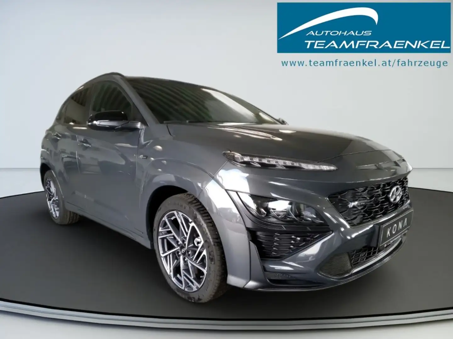 Hyundai KONA N-Line 1,6 T-GDi 4WD DCT k1bl1-P1/4-O1 Grau - 2
