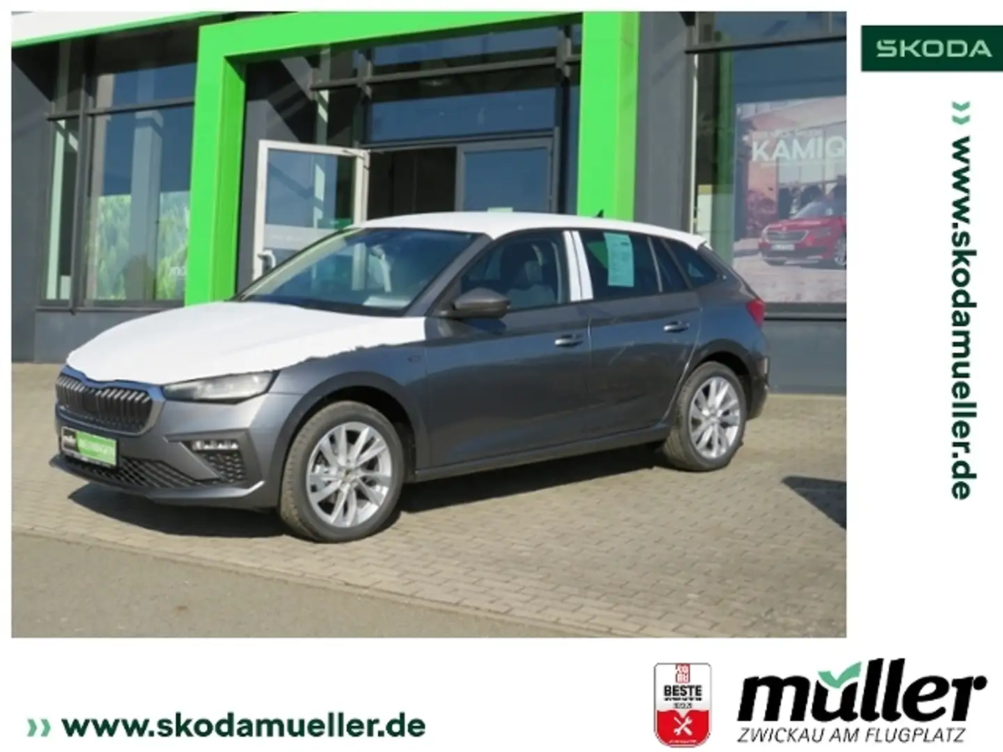 Skoda Scala Tour 1.0TSI 85kW DSG AHK RFK Tiptronic Gris - 1