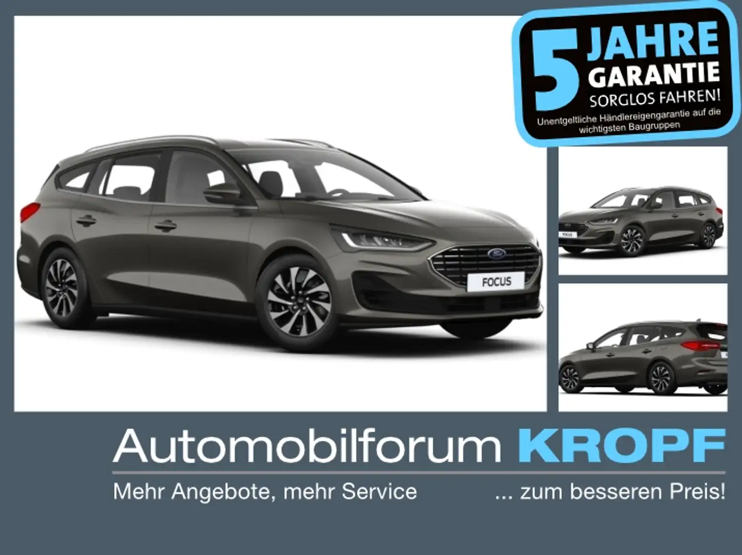 Ford Focus Turnier Titanium Edition 1.0 **NEUES MODELL** NAV* Gris - 1