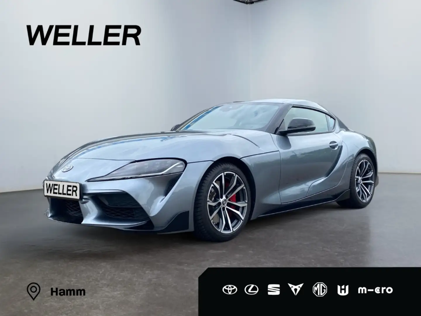 Toyota Supra GR 2.0 Dynamic *LED*HUD*Brembo*Leder*JBL* Gris - 1