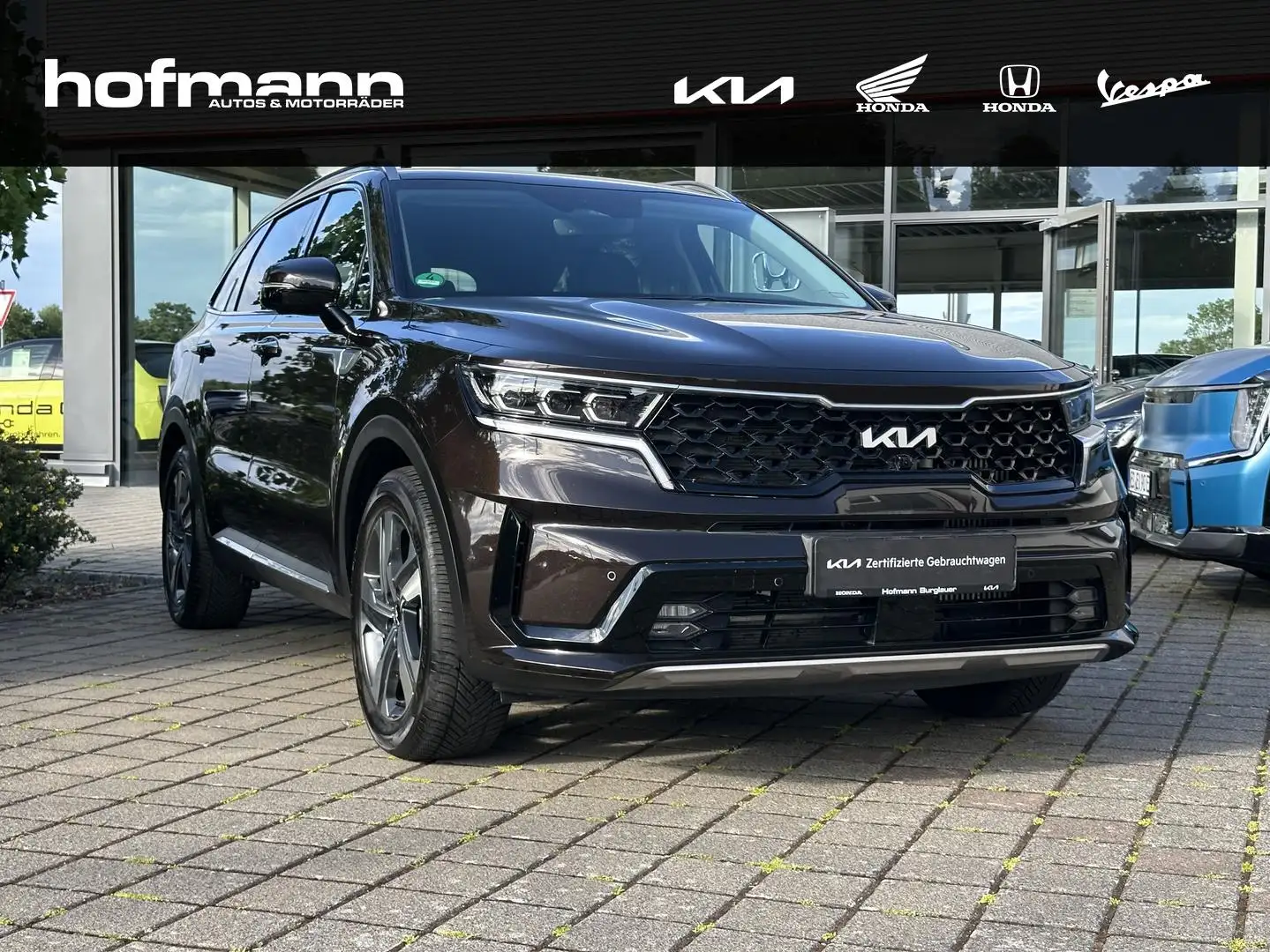 Kia Sorento PHEV AWD Spirit, AHK, Allwetter Brun - 1