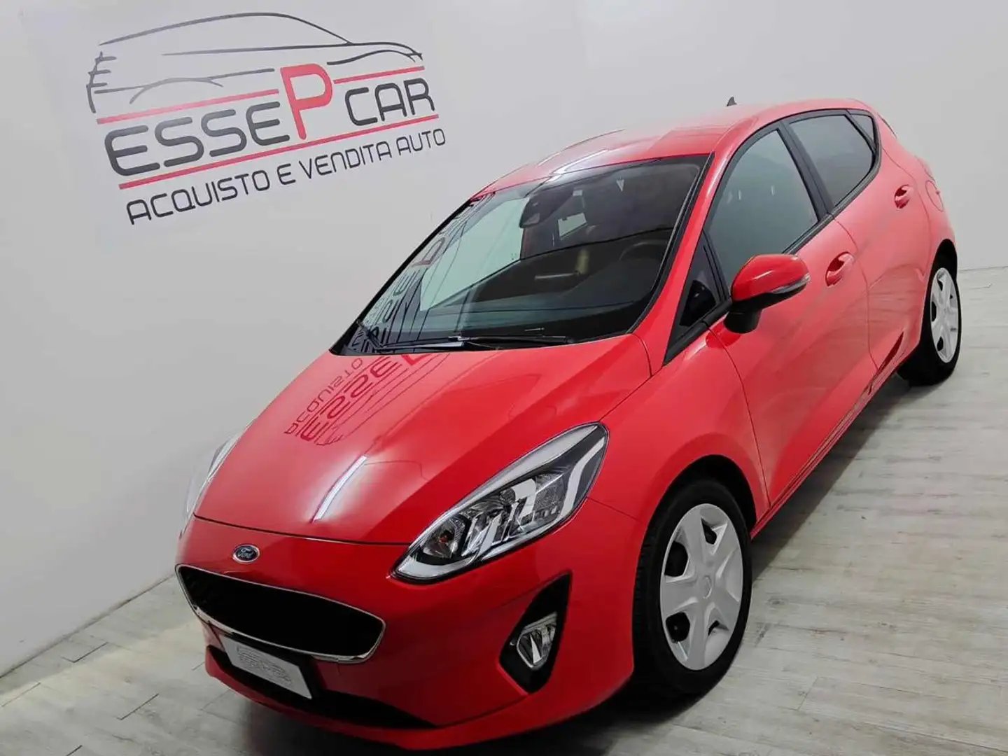 Ford Fiesta 1.1 75 CV 5 porte 35.000KM Rosso - 1