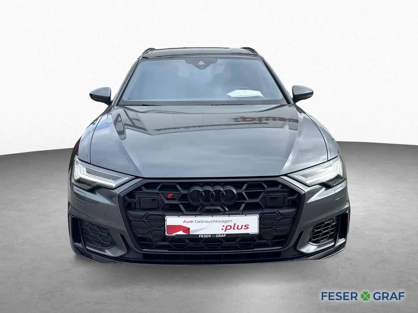 Audi S6 Avant- PANORAMA - AHK - MATRIX - STANDHEIZUNG Grau - 2