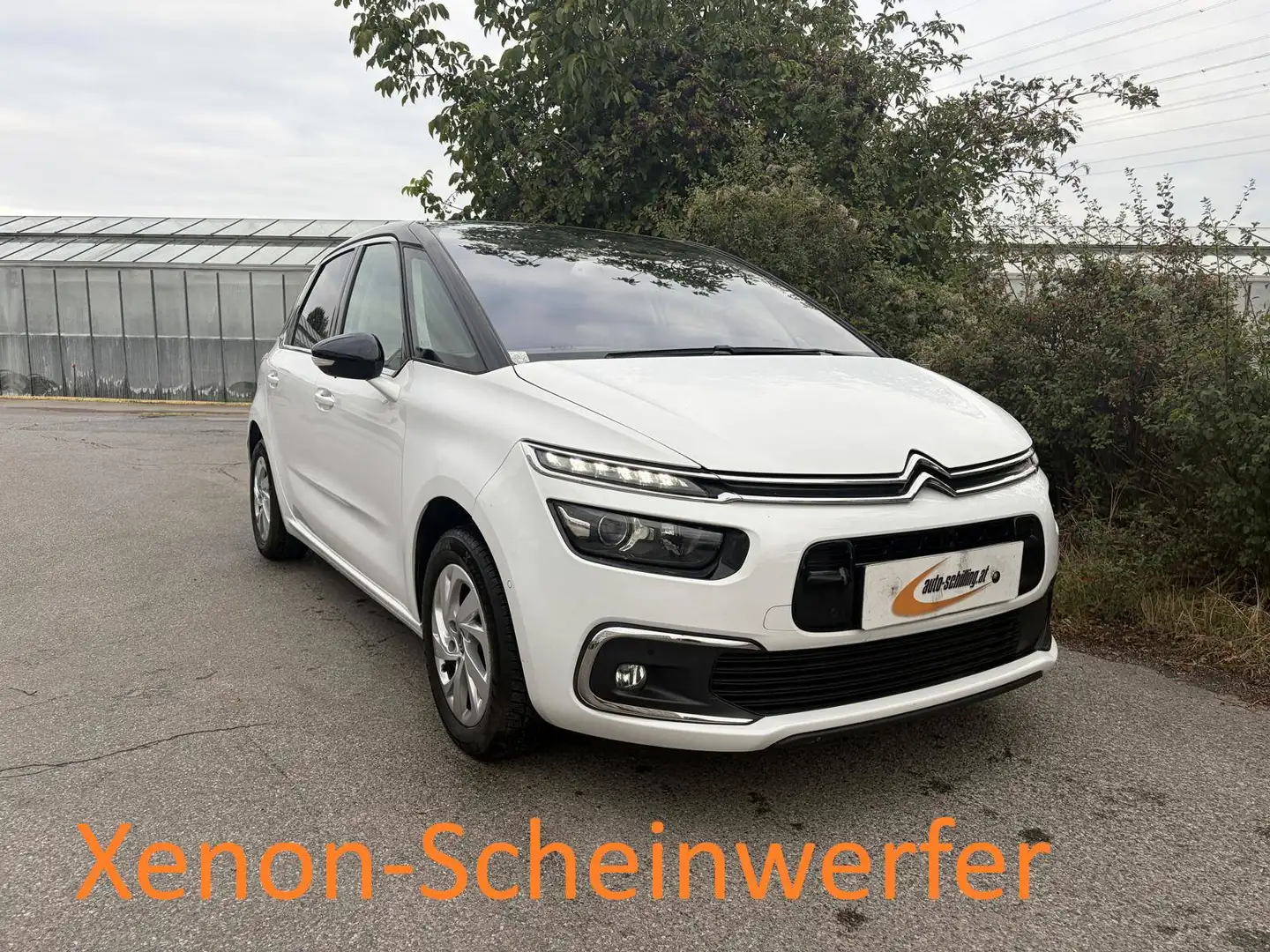 Citroen C4 Picasso Shine Aut. 120 Diesel AHK *Extras*Serviceheft* Weiß - 1