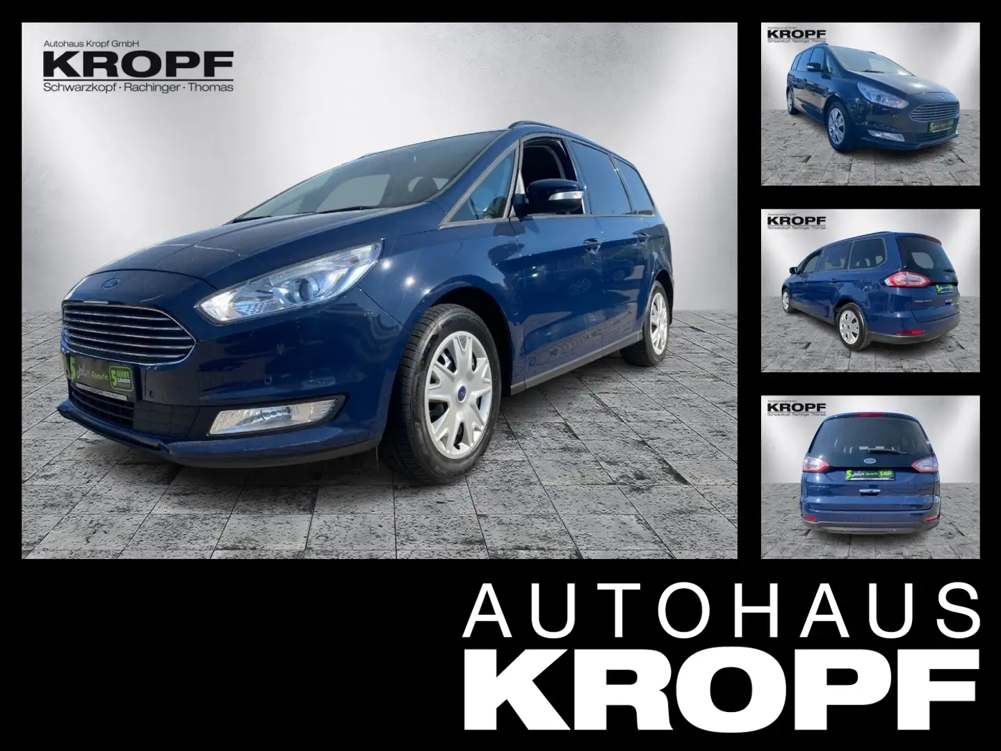 Ford Galaxy 2.0 EcoBlue Trend AHK LM KeyLess W-Paket Bleu - 1