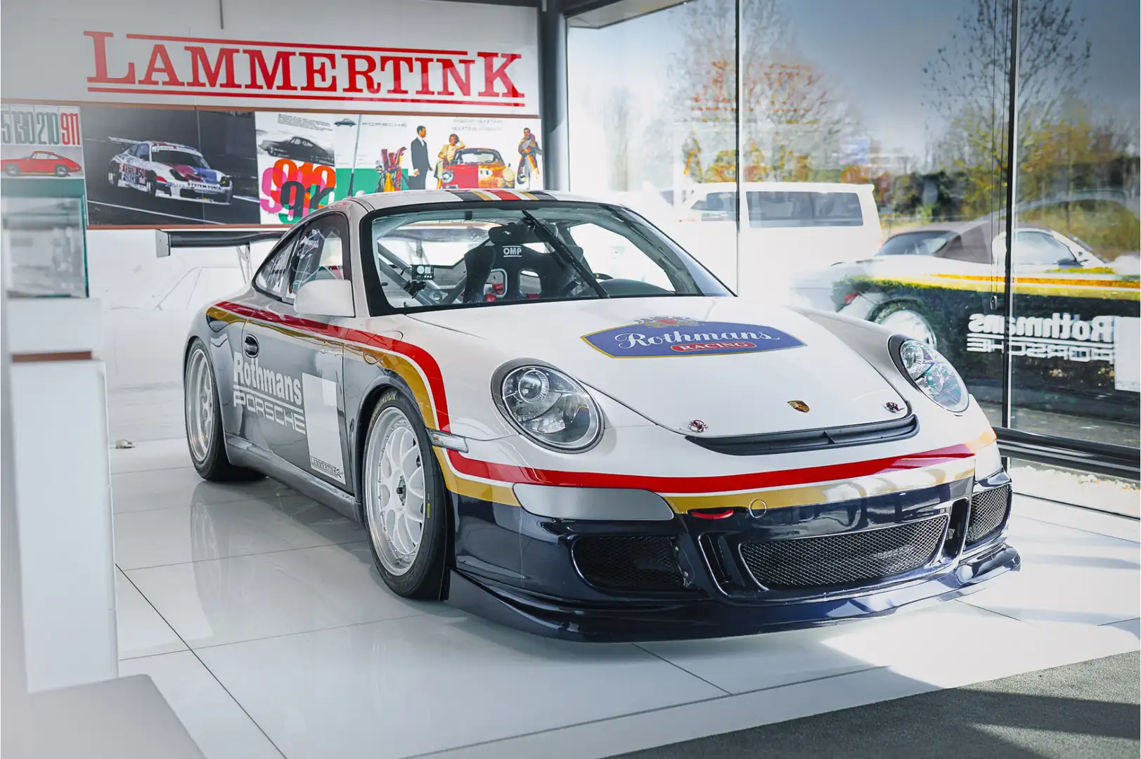 Porsche 997 997 3.8 GT3 Cup Ready to race - veel extra onderde Blanc - 1