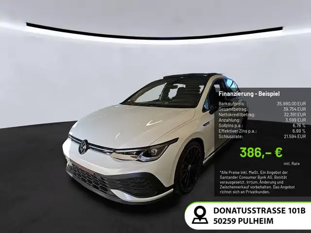Volkswagen Golf VIII 2.0 TSI GTI Clubsport Per. Akrapovi
