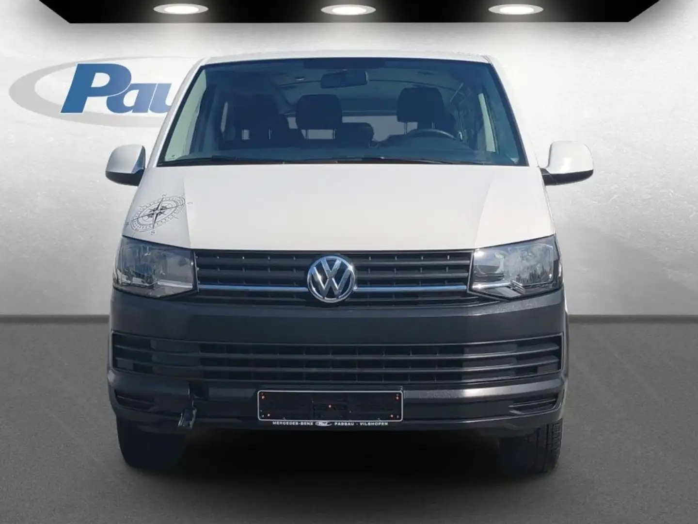 Volkswagen T6 Transporter 2.0 TDI Kombi lang Navi+Sthzg+AHK Blanc - 2