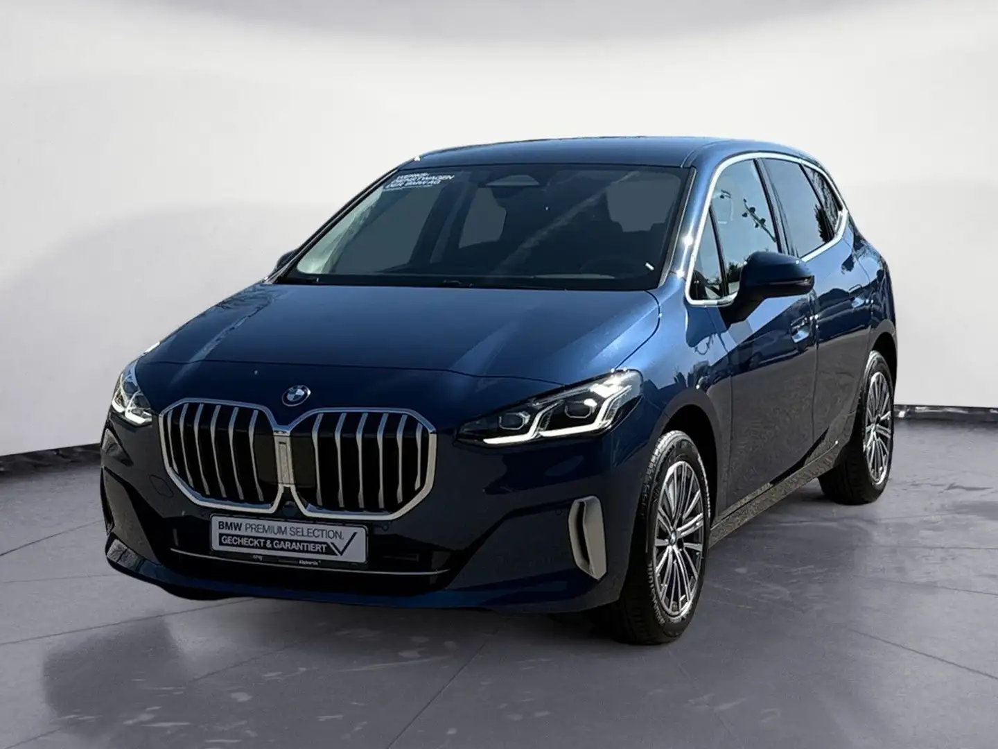 BMW 216 Navi Klima Leder PDC Kamera L Bleu - 2
