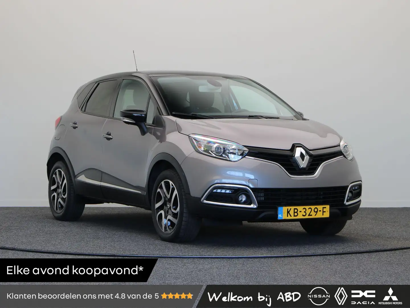 Renault Captur 0.9 TCe Dynamique | Climate Control | Trekhaak | N Grijs - 1