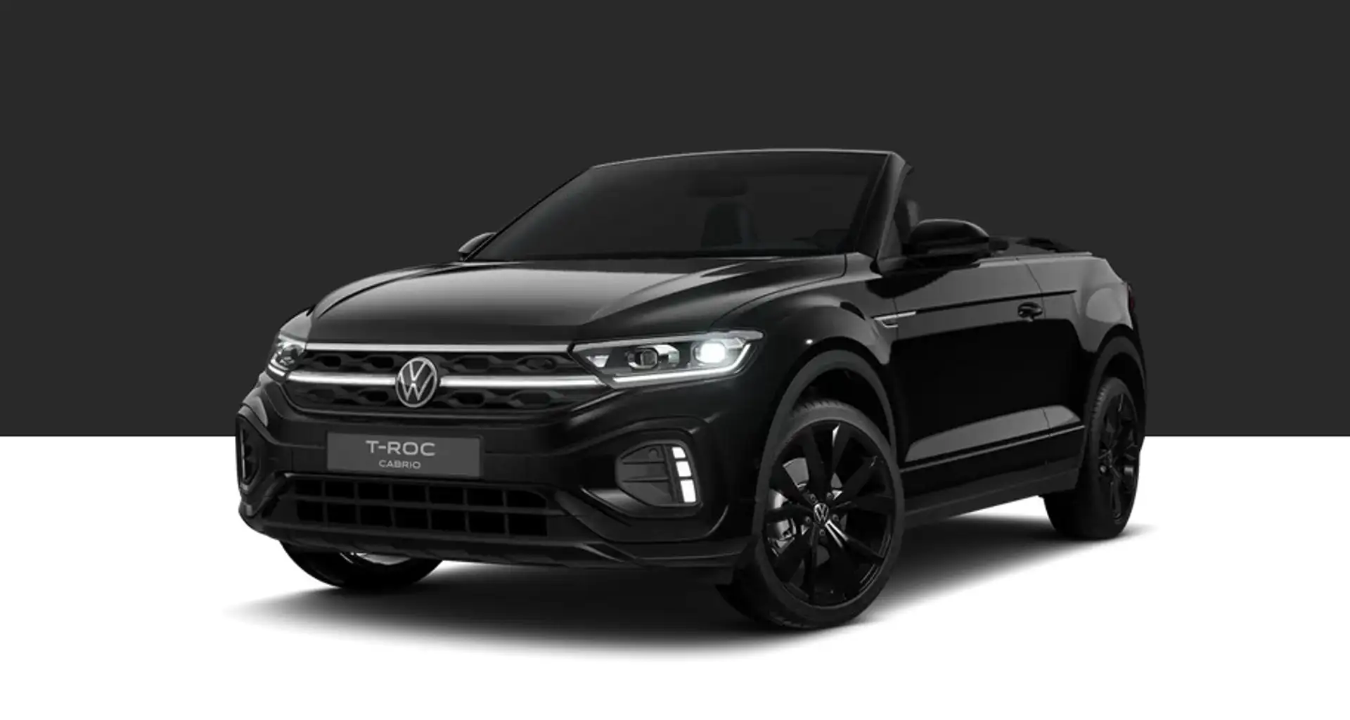 Volkswagen T-Roc Cabriolet 1.5 TSI DSG R-Line BLACK STYLE Noir - 2