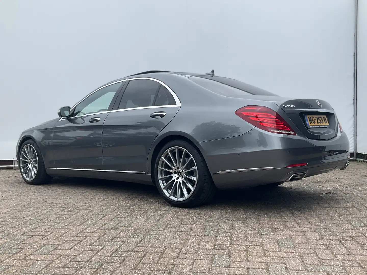 Mercedes-Benz S 400 4Matic Prestige Plus Pano Hud Burmester Leer 360Ca Gris - 2