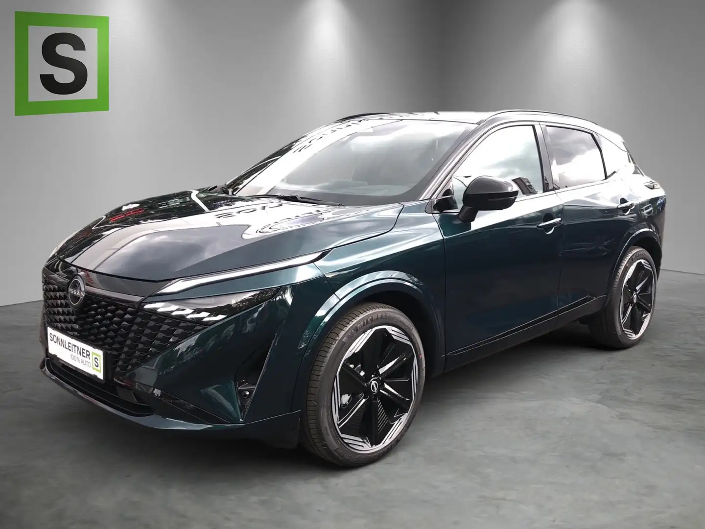 Nissan Qashqai QASHQAI N-Design+ 1.3T 158 PS Xtronic 4WD MY25 Grün - 2