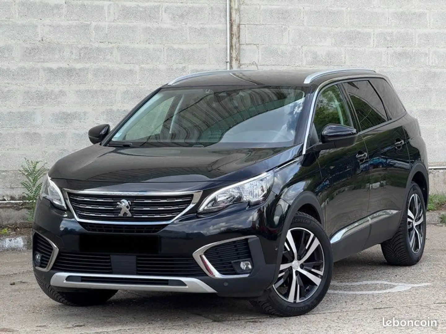 Peugeot 5008 1.5 BlueHDi 130CV EAT8 7 PLACES Année 06-2019 MOTEUR NEUF 5.000KM À 11990 euro Nero - 1