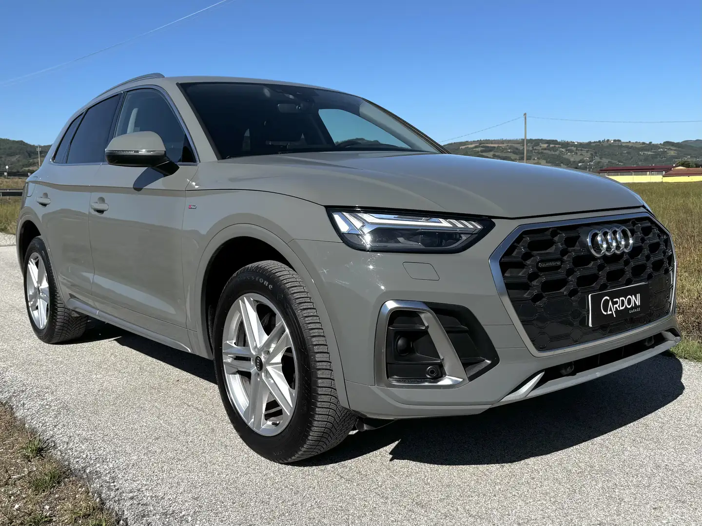 Audi Q5 Q5 II 2020 40 2.0 tdi mhev S line quattro s-tronic Gris - 1