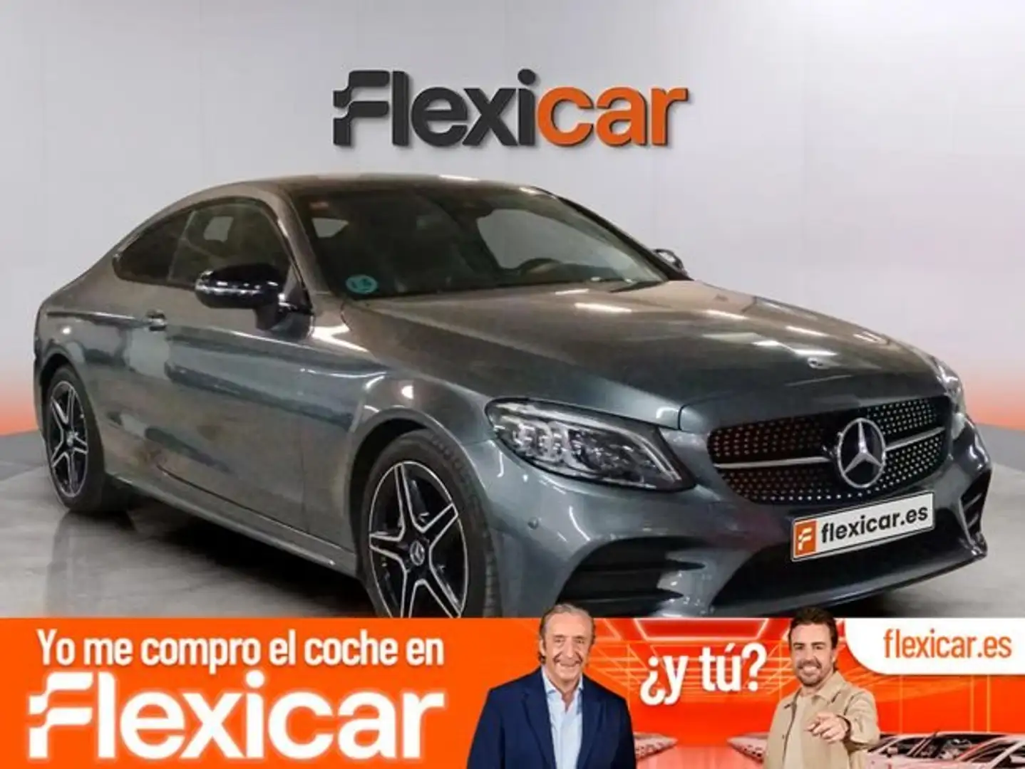 Mercedes-Benz C 220 Coupé d Gris - 1