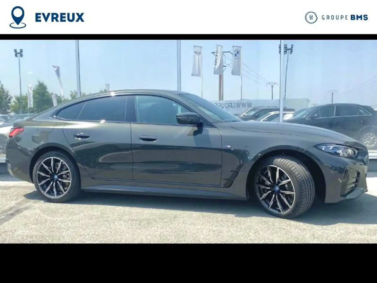 BMW i4 eDrive40 340ch M Sport Gris - 1