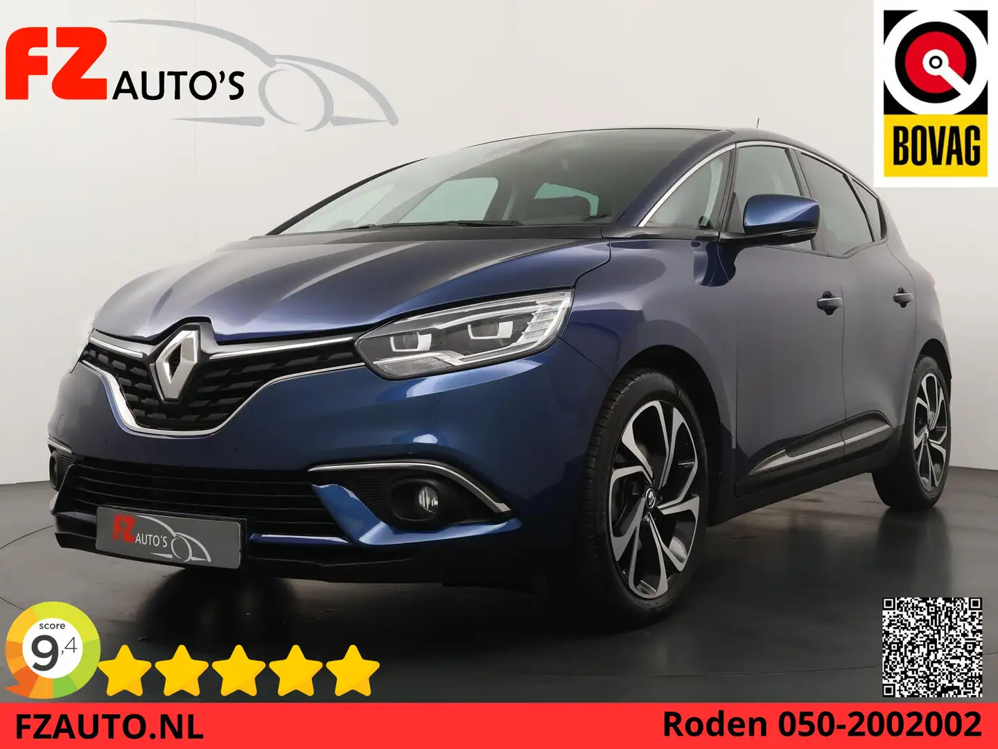 Renault Scenic 1.2 TCe Bose | Parkeersensoren V+A & Camera | Trek Bleu - 1
