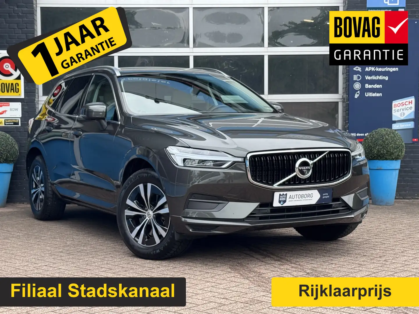Volvo XC60 2.0 B5 Inscription Prijs Inclusief Onderhoud & 12 Grijs - 1