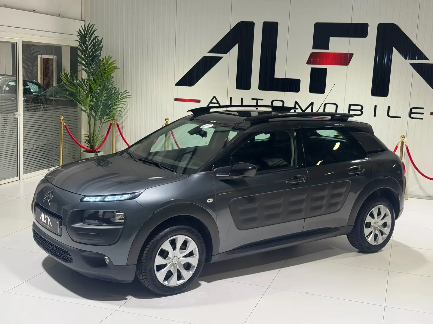 Citroen C4 Cactus 1.2i *Gps*Caméra*Radars*Led*Garantie 12 mois Gris - 2