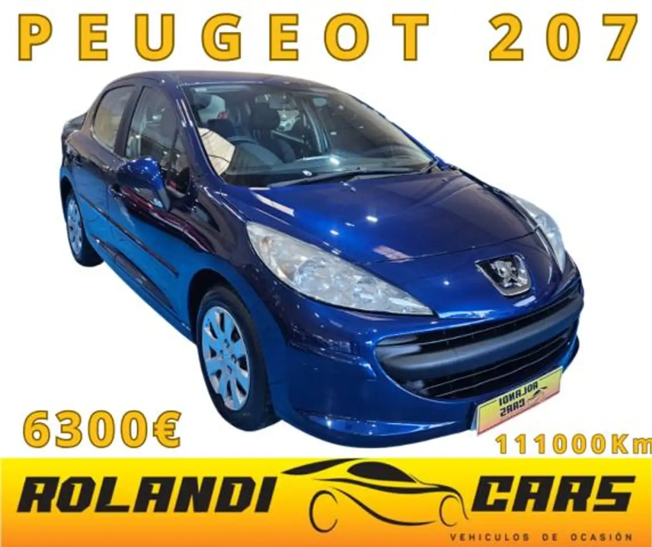 Peugeot 207 1.4i Urban 75 Azul - 1