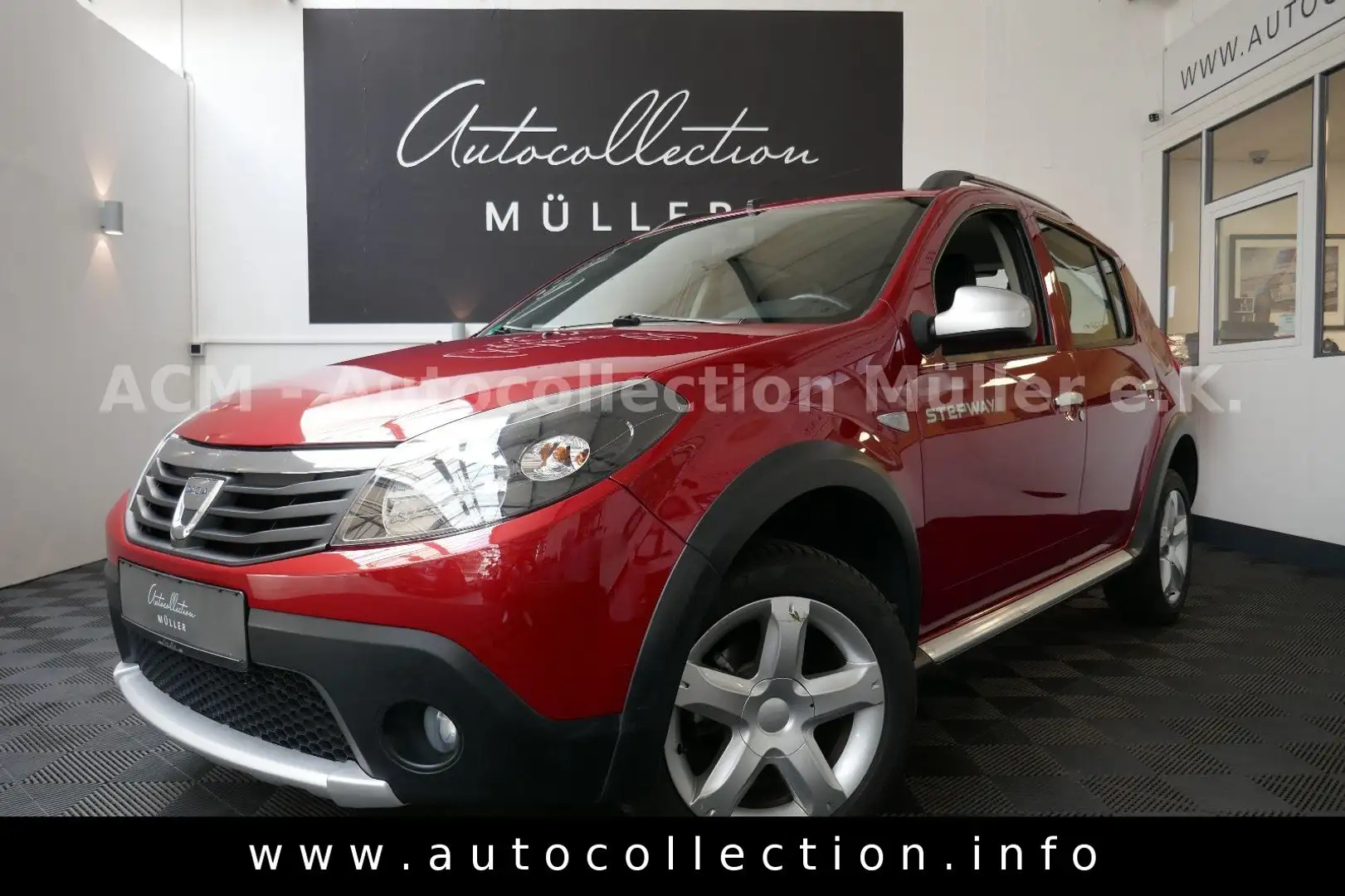 Dacia Sandero Stepway*1.Hand*Rentner*Zahnriemen Neu* Red - 1