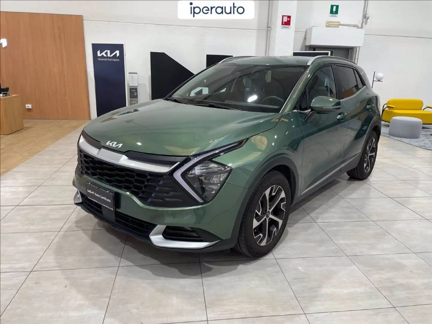 Kia Sportage 1.6 crdi mhev style DCT Automatico Verde - 1