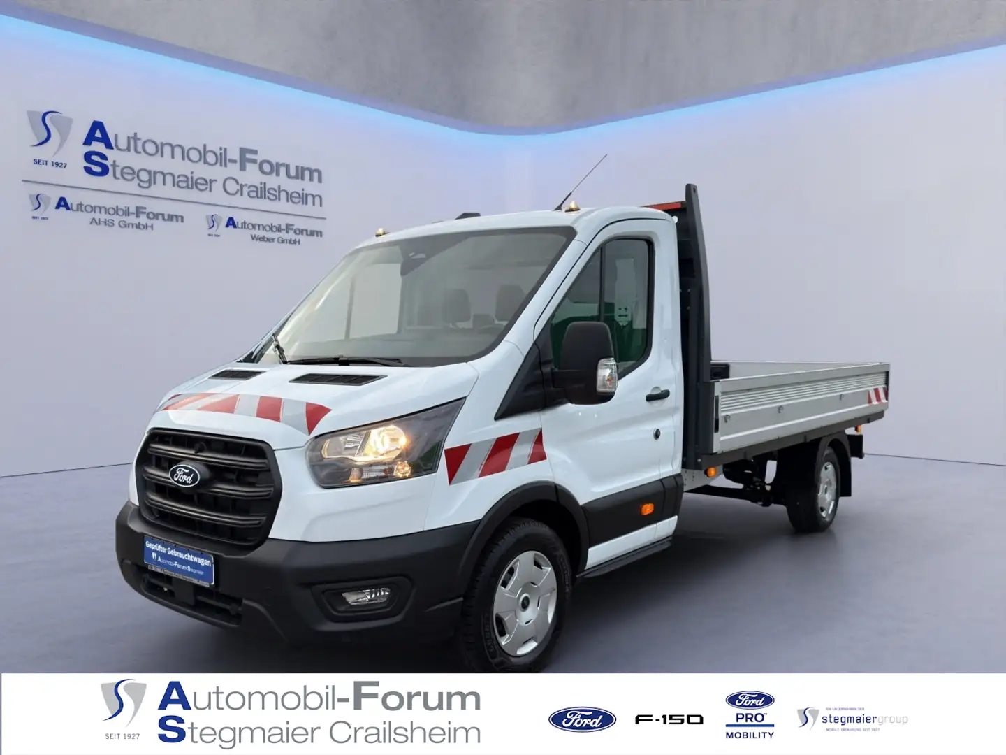 Ford Transit Pritsche EK Trend 2.0l 350 L3 *AHK*RFK*PARKSENSORE Weiß - 1