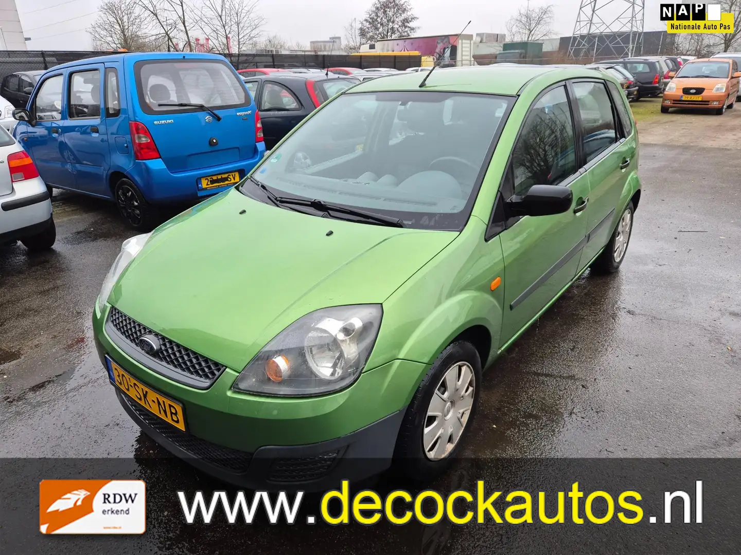 Ford Fiesta 1.3-8V Style/APK 03-2026 Groen - 1