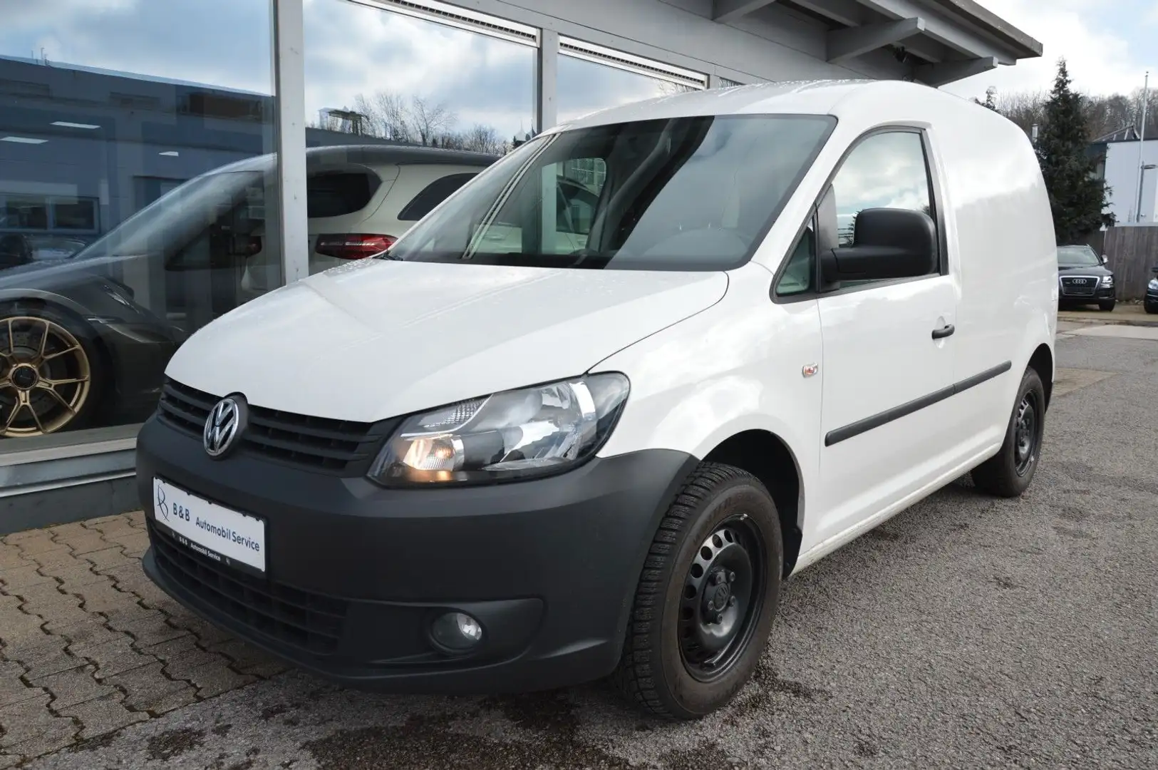 Volkswagen Caddy 1.6 TDI Kasten*KLIMA*57.000KM*1.HAND* Weiß - 1
