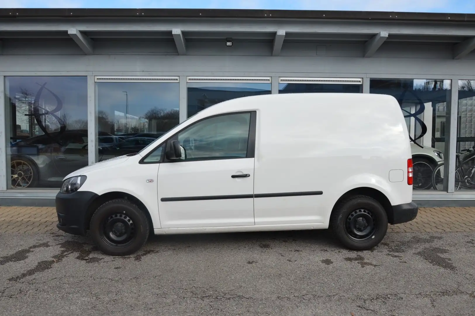 Volkswagen Caddy 1.6 TDI Kasten*KLIMA*57.000KM*1.HAND* Weiß - 2