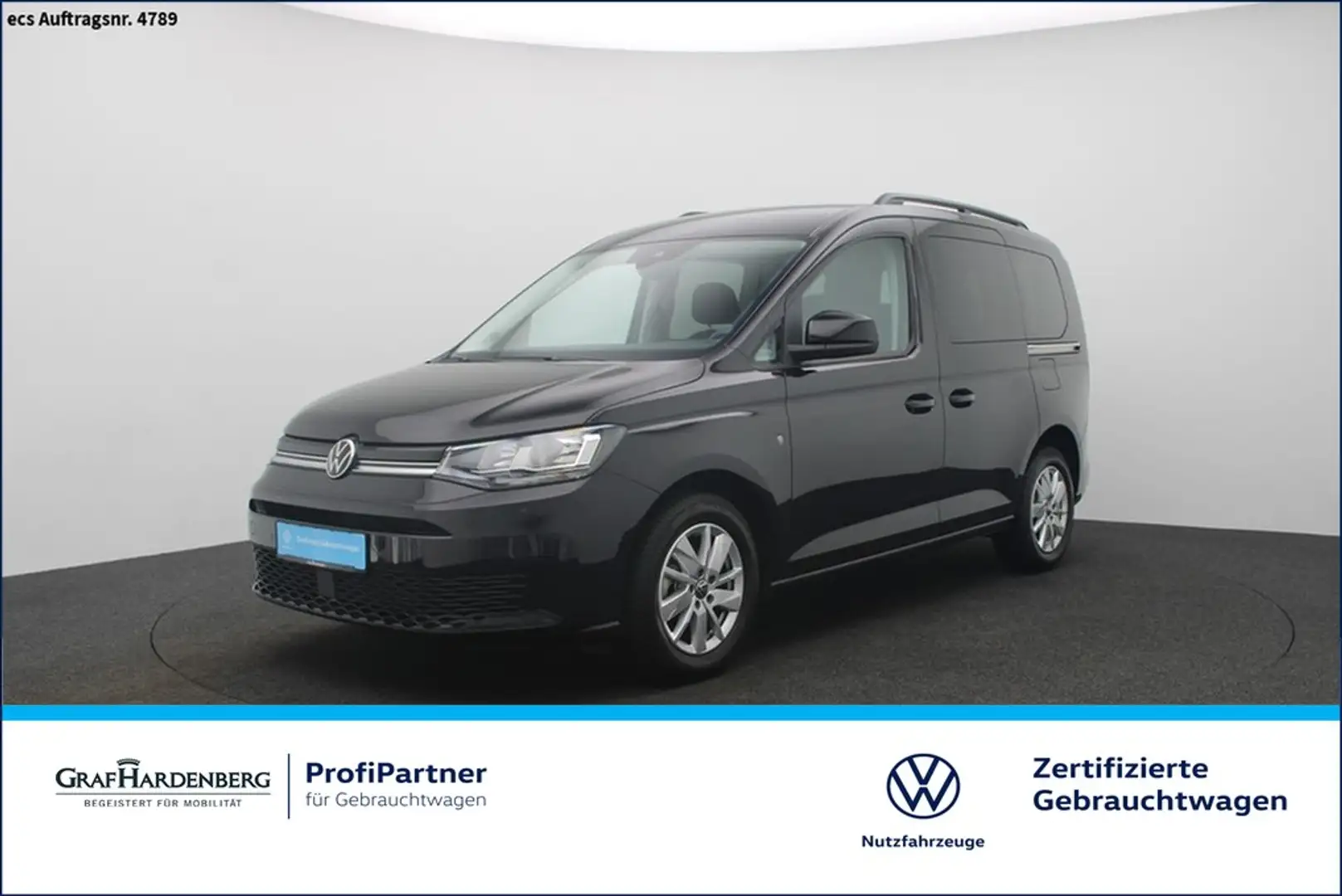 Volkswagen Caddy 2.0 TDI Life Dig.Cockpit Navi GJR Schwarz - 1